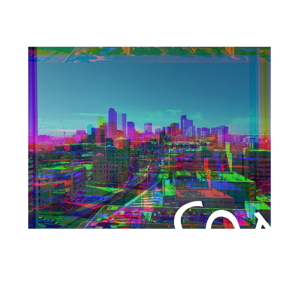 C2W- Denver City Glitch (Unisex) (4 Variants)