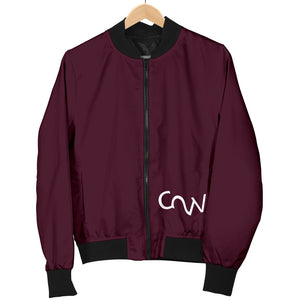 C2W- Men's Alpha Burgundy Bombers Jacket